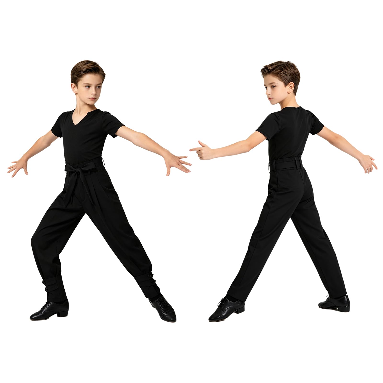 Jungen Latein Tanhemd Mit Hose Set Latein Tanzkleidung Tanzsoutfits Tanzkostüm Lateinamerikanische Tanzkleidung Jazz Tanzoutfit Tango