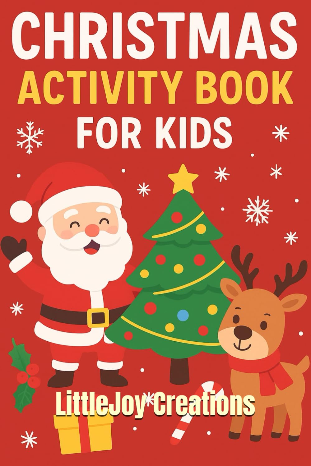 Christmas Activity Book for Kids Vol - 1