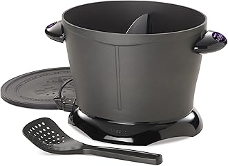 Presto 05450 Deep Fryer, Aluminum, Black