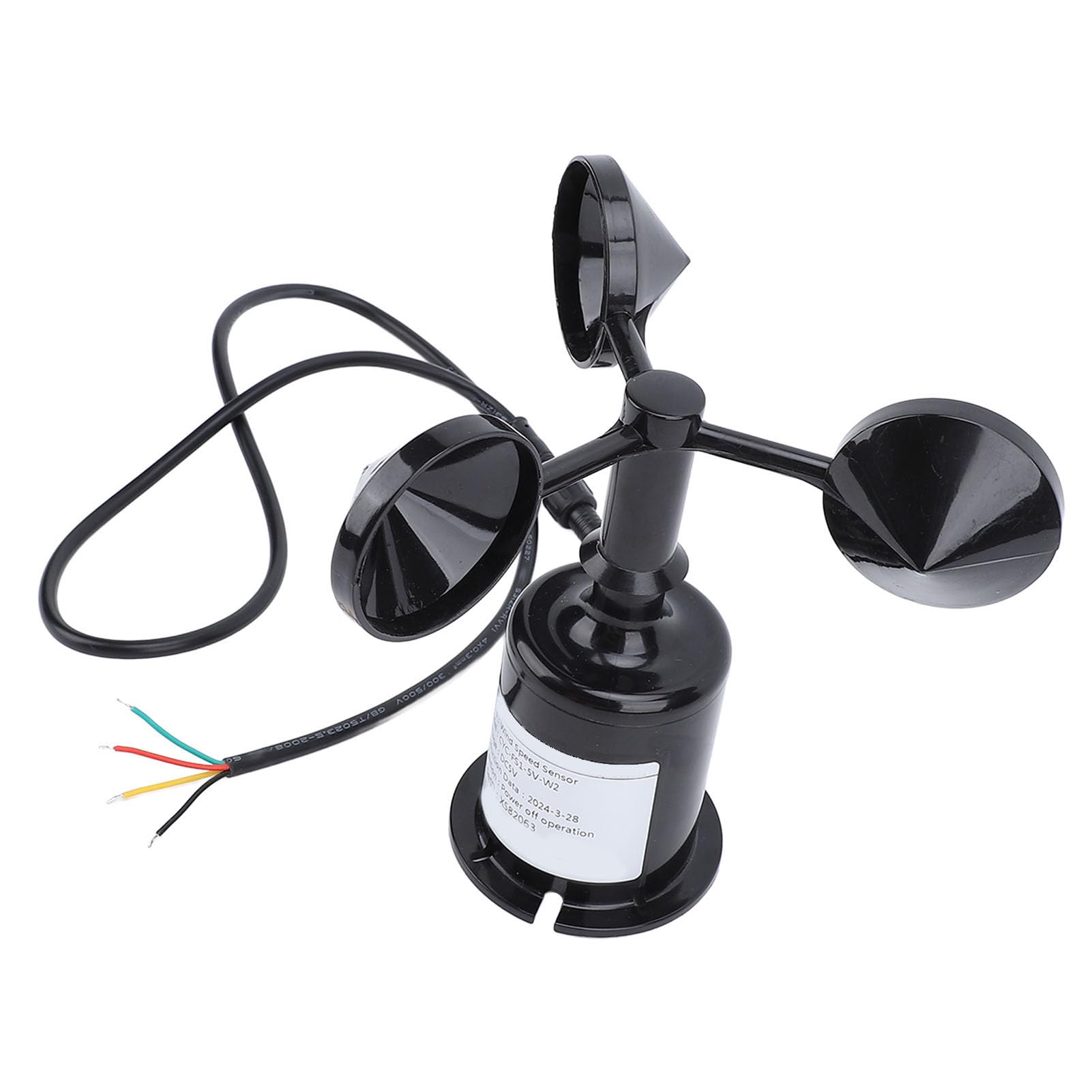 Anemómetro RS485 IP64 0,8 m, alta precisión industrial
