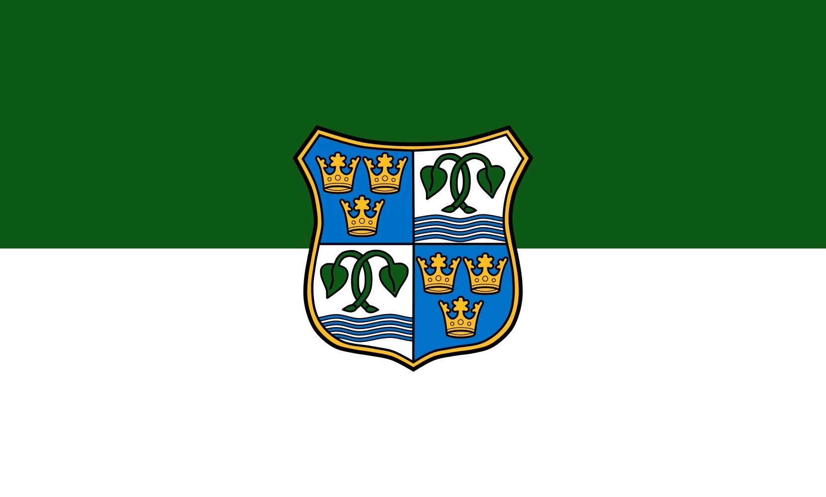 Drapeau paysage Tegernsee St grand format de 1.35m² pour mât extérieur