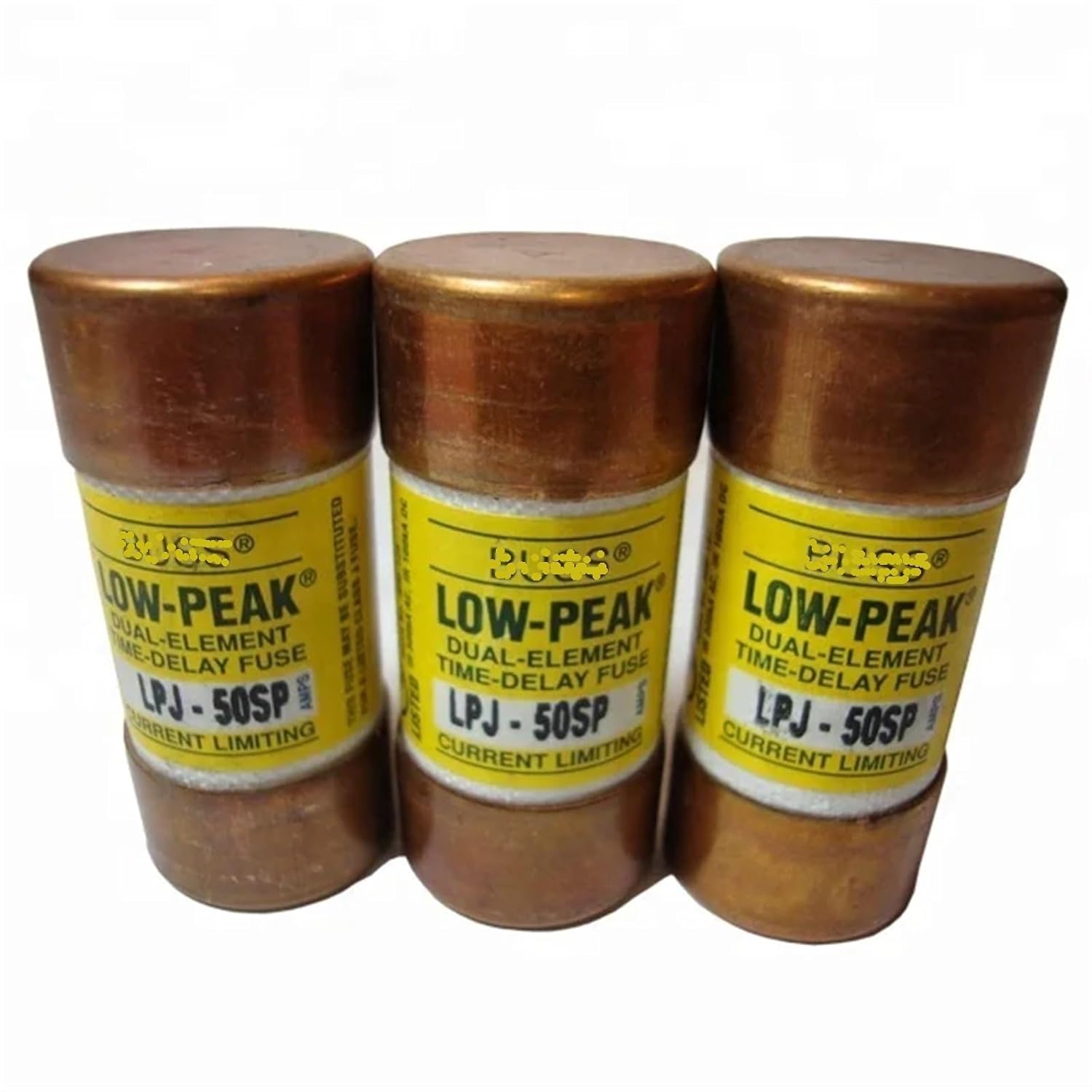 Fuse 50A 600V LPJ-50SP Little car fuses Link time-delay Class J Dual-Element