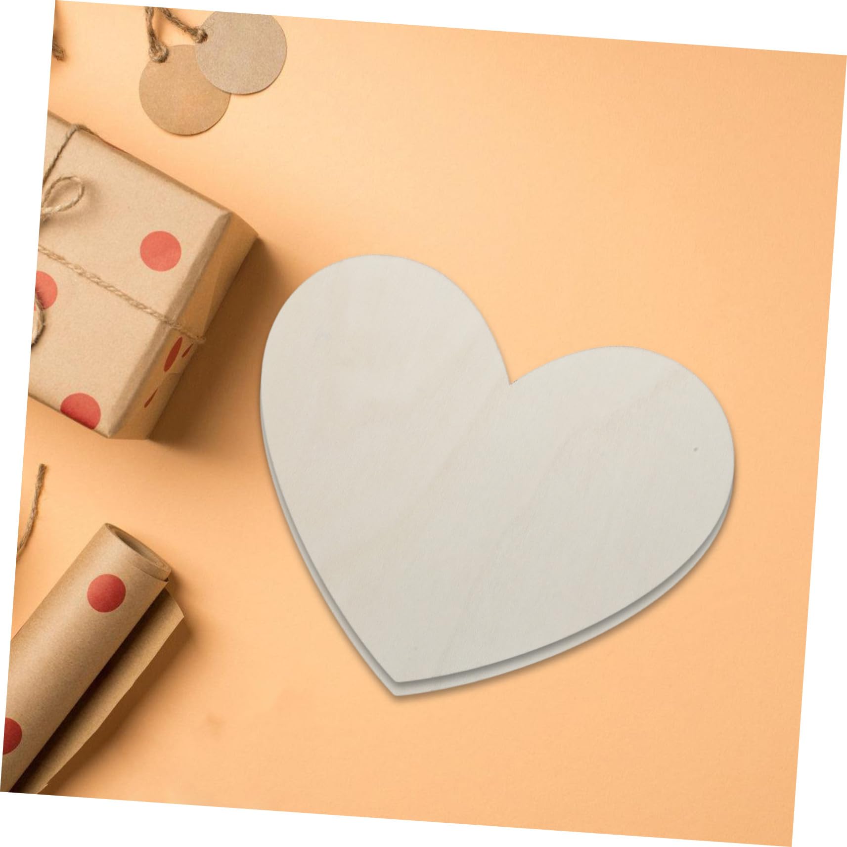 Gadpiparty 30 Stück Teiliges Große Unlackierte Holzherzen Herzförmige Holzscheiben Basteln DIY Dekoration Hochzeit Valentinstag Handgefertigte Holz Ausschnitte Glatt und Robust