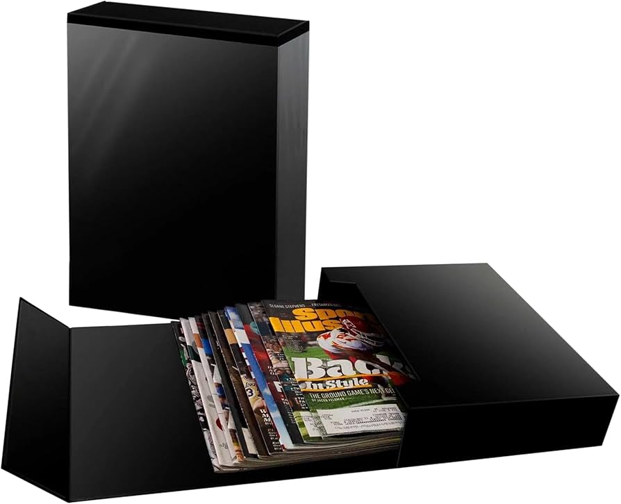 ひな 4冊 Amazon.com: BCW Magazine File Holder - Black | Holds 20 Magazines