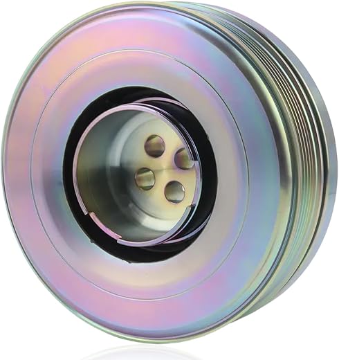 YINAVAGAD 11238638446 Engine Crankshaft Pulley Vibration Damper for BMW 320i 330i X3 520i 530i X4 318i 120i 220i 230i 420i...