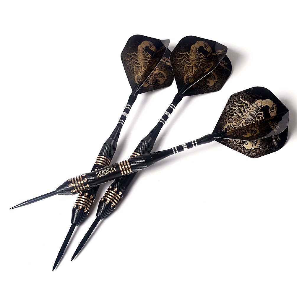 Amazon | BLACK SCORPION CUESOUL 22gスチールチップダーツセット