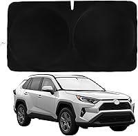 Vista 16 de Parasol para parabrisas BMW X2 (2018-2023), certificado 99.87% UVB y 99% de protección solar UVA. Cubierta opaca de doble capa galardonada, parasol