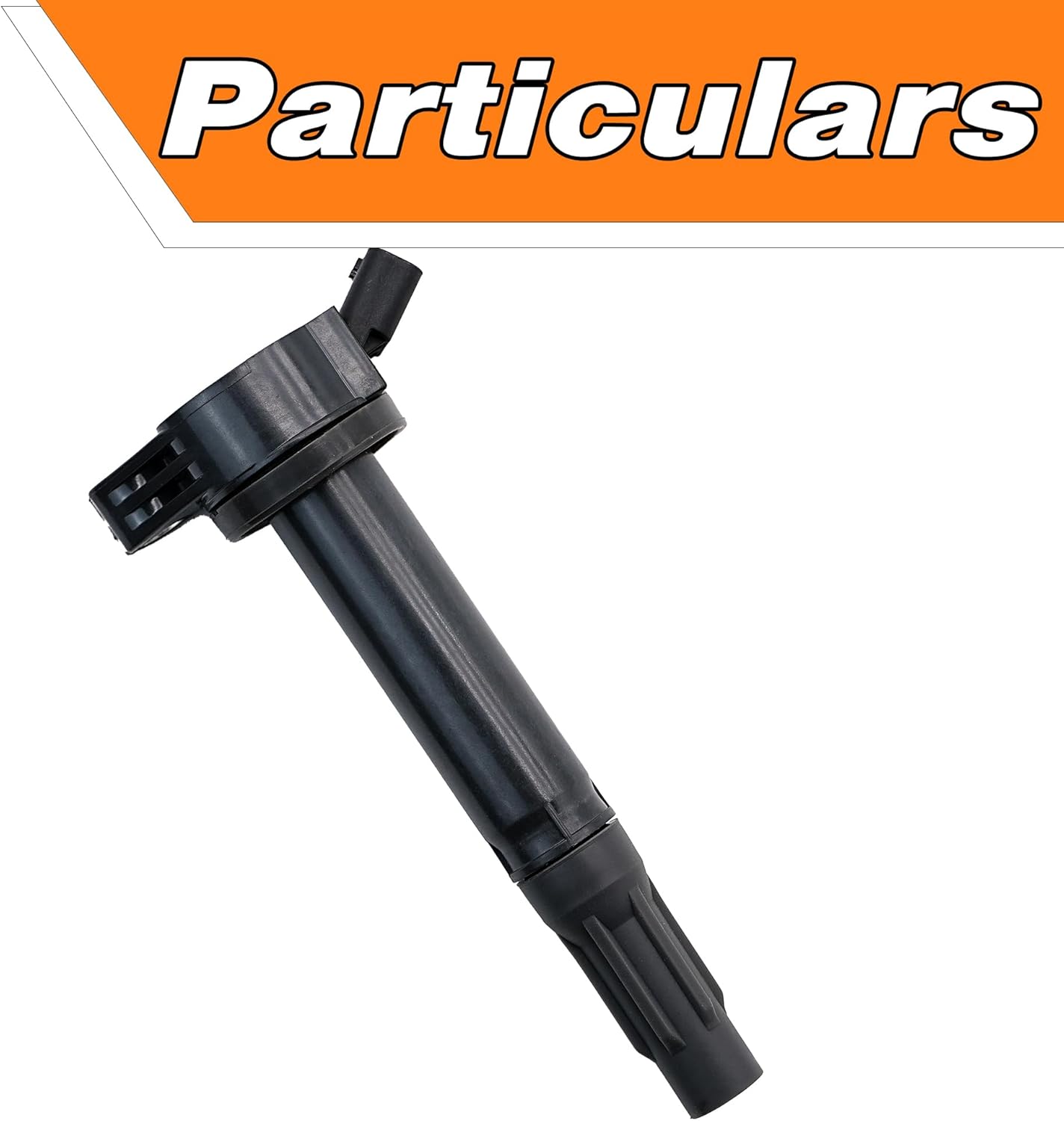 Ignition Coil UF487 and Iridium Spark Plugs 6619 Compatible For Toyota Lexus Highlander ES350 Avalon Camry RX350 RX450h Highlander Sienna Venza RAV4 3.5L V6.Replaces#C1601, 90919-02255, UF487.6Pcs.