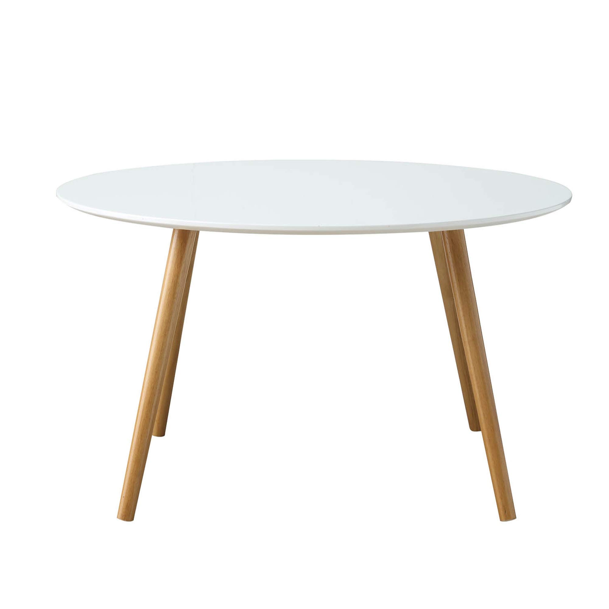 Amazon.com: Convenience Concepts Oslo Round Coffee Table – Mid
