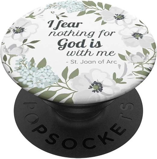 i fear nothing for god is with me