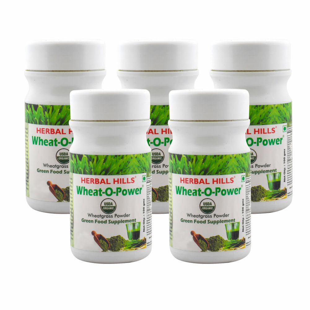 Herbal Hills Wheatgrass Powder (100 Gram Pack of 5) (B07SLZFYRJ) Amazon Price History, Amazon Price Tracker