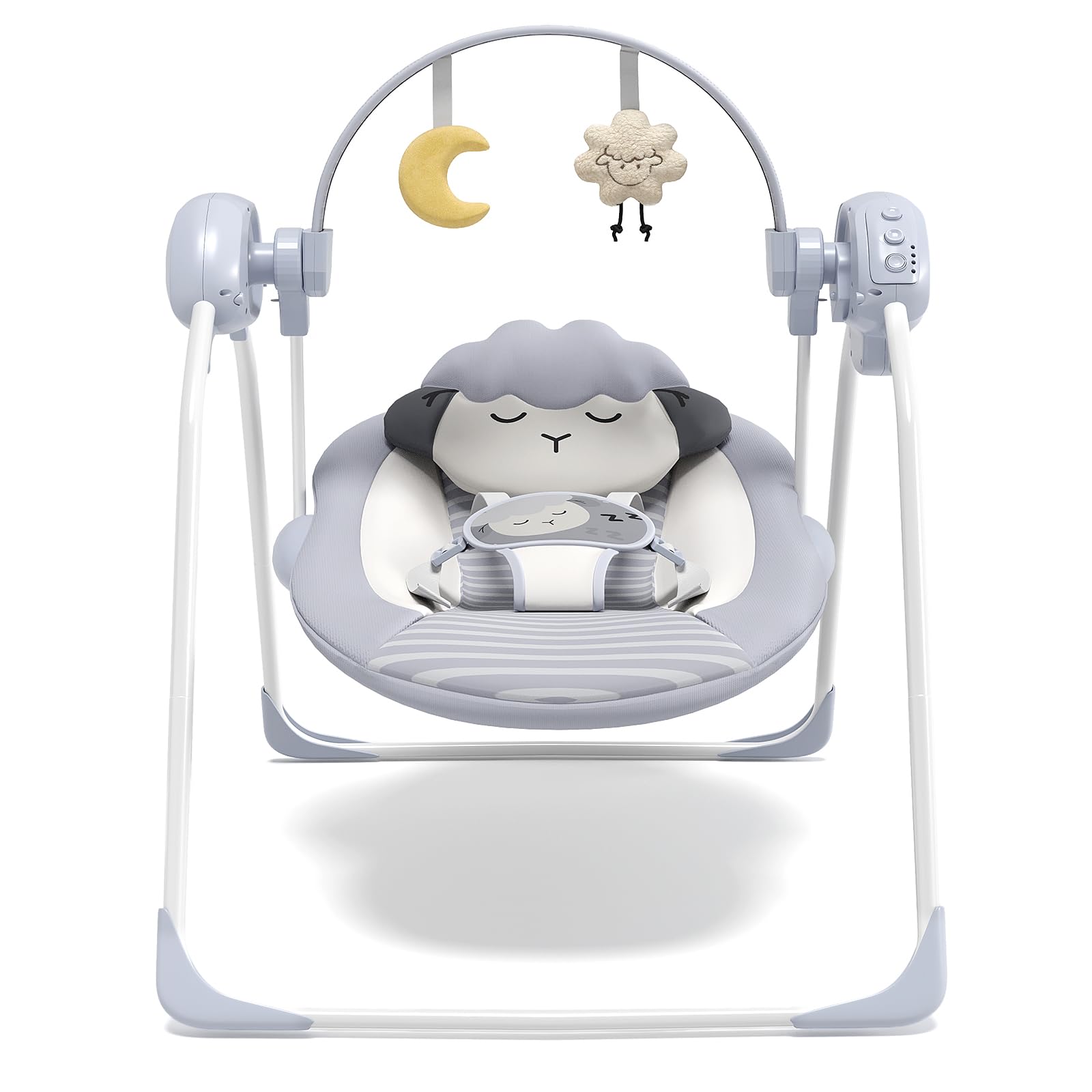Little Boy Swing パチスロ Amazon.com : Baby Swings for Infants, Portable Baby Swing with 5