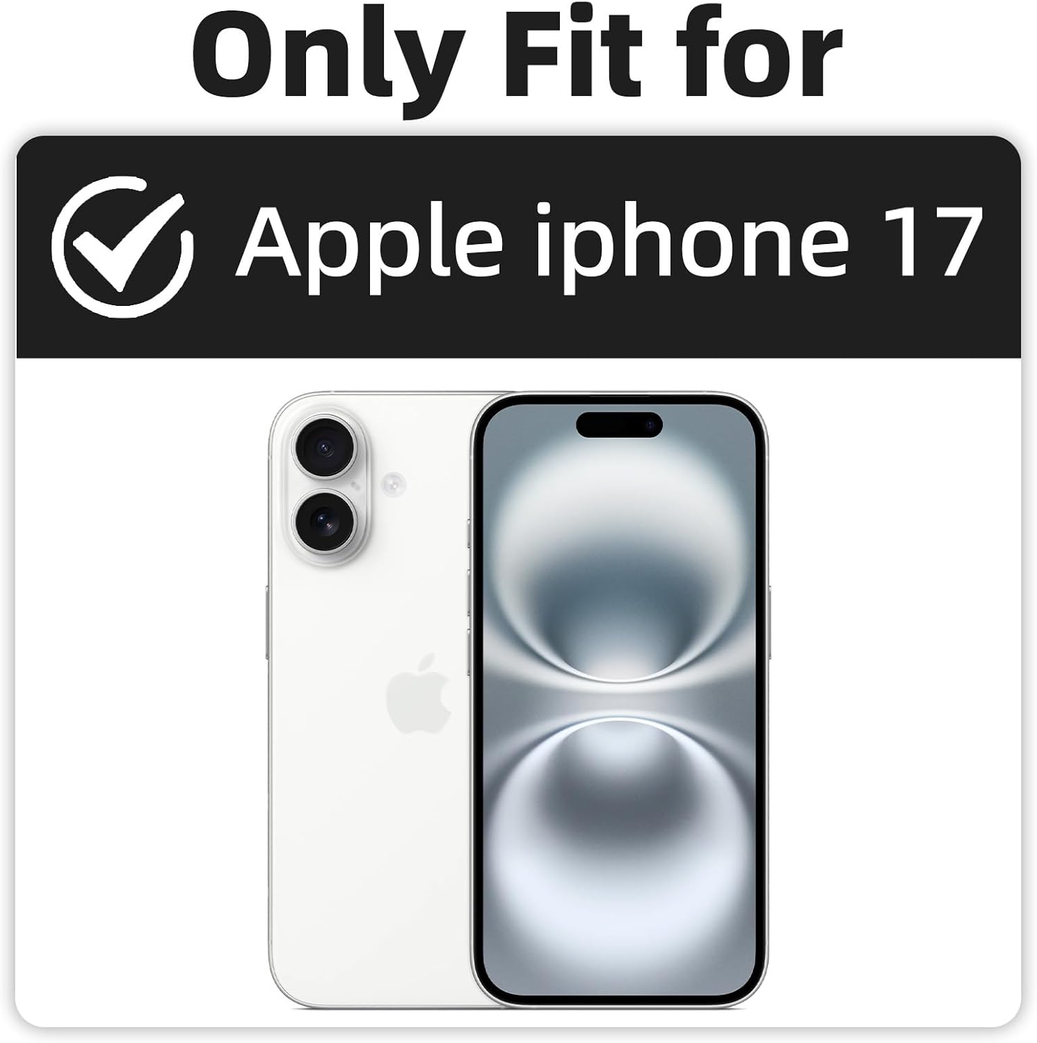 Hard Protective Cover for iPhone 17 Case with Dreamcather Wolf Art Design, Stylish Graphic Pattern with Smooth Finish, Anti-Scratch Lightweight Slim Shell for Men Women Teens