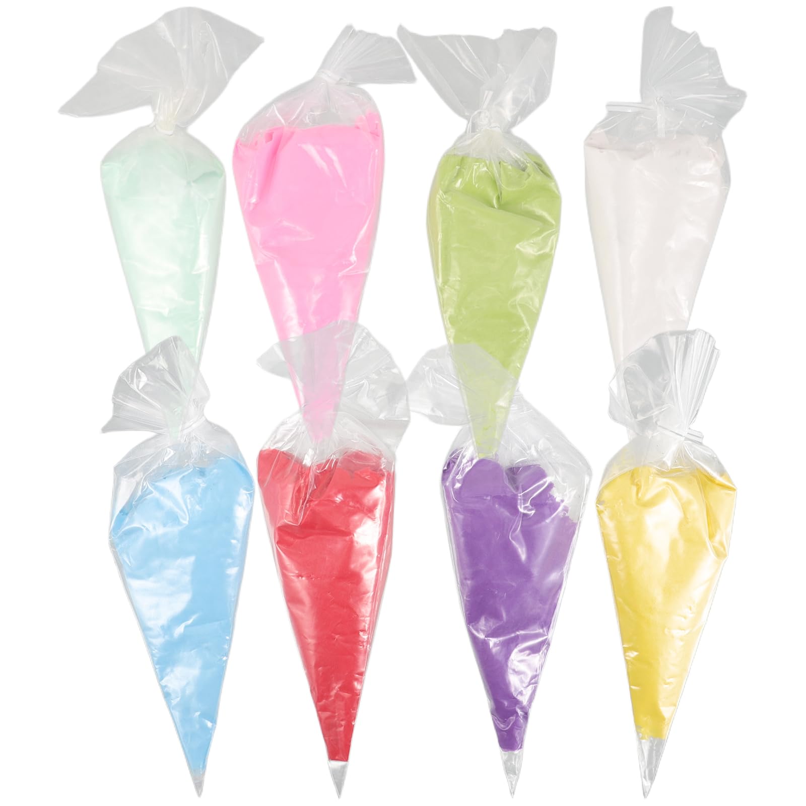 Kit di 8 Pezzi Crema Modellabile Artificiale per Decorazioni, Colla Simulazione Panna Montata in Resina Plastica, per Custodie Telefono e Accessori Gioielli