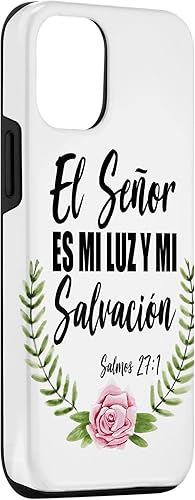 Miniatura 69 de iPhone X/XS El Señor Es Mi Luz Española Biblia Cristiana Biblia Cristiana Caso
