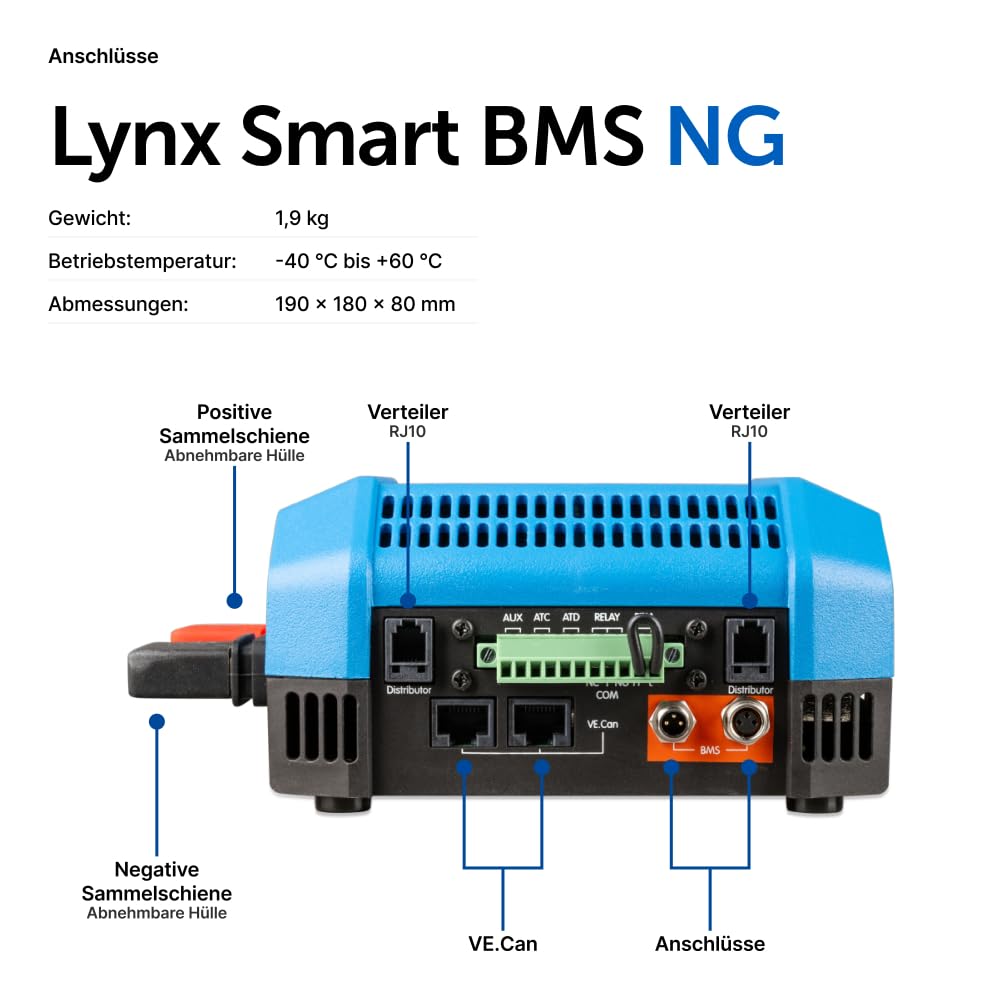 Victron Energy Lynx Smart BMS NG 500A - Batteriemanagementsystem