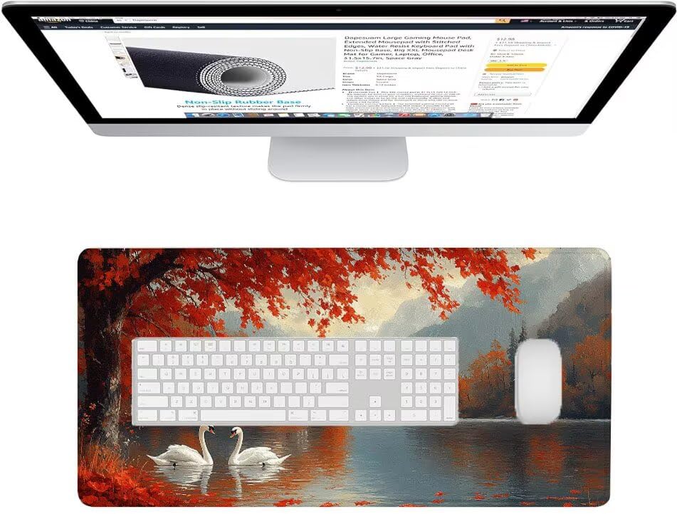 Mouse pad desk mat 1600x800x3mm caoutchouc pour PC ordinateur