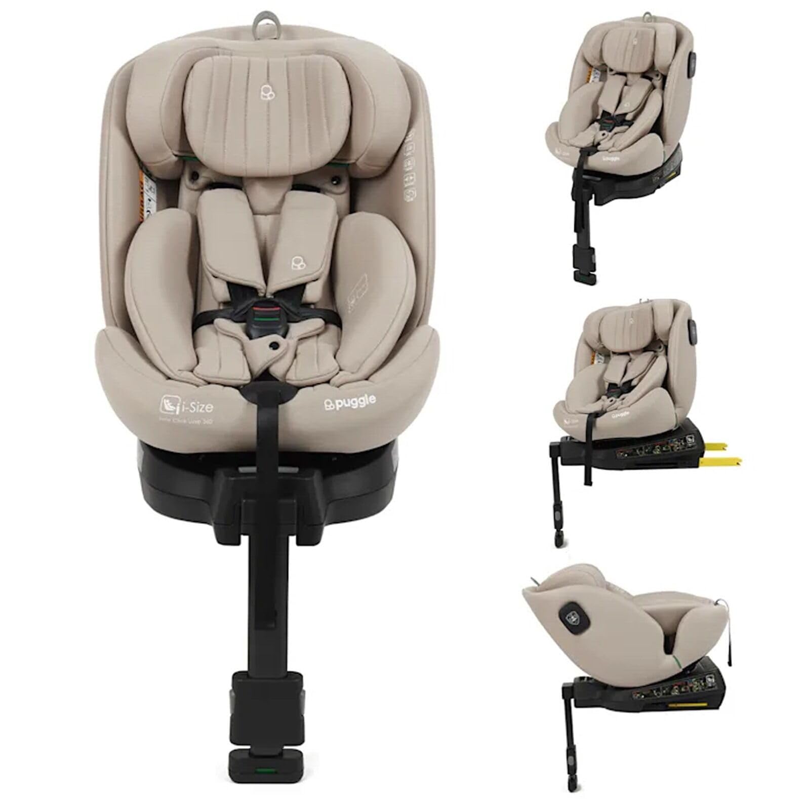 Safe Click Luxe 40-150cm i-Size 360 Rotate Eco Car Seat