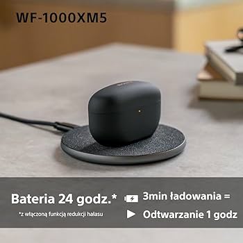 Sony Bezprzewodowe słuchawki z redukcją szumów WF-1000XM5