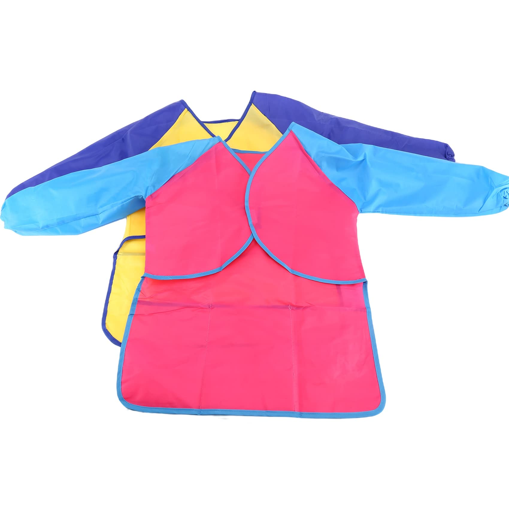 Blouse Et Tablier De Peinture Enfant – 2 Pièces Imperméables – Manches Longues – Cadeau Artiste