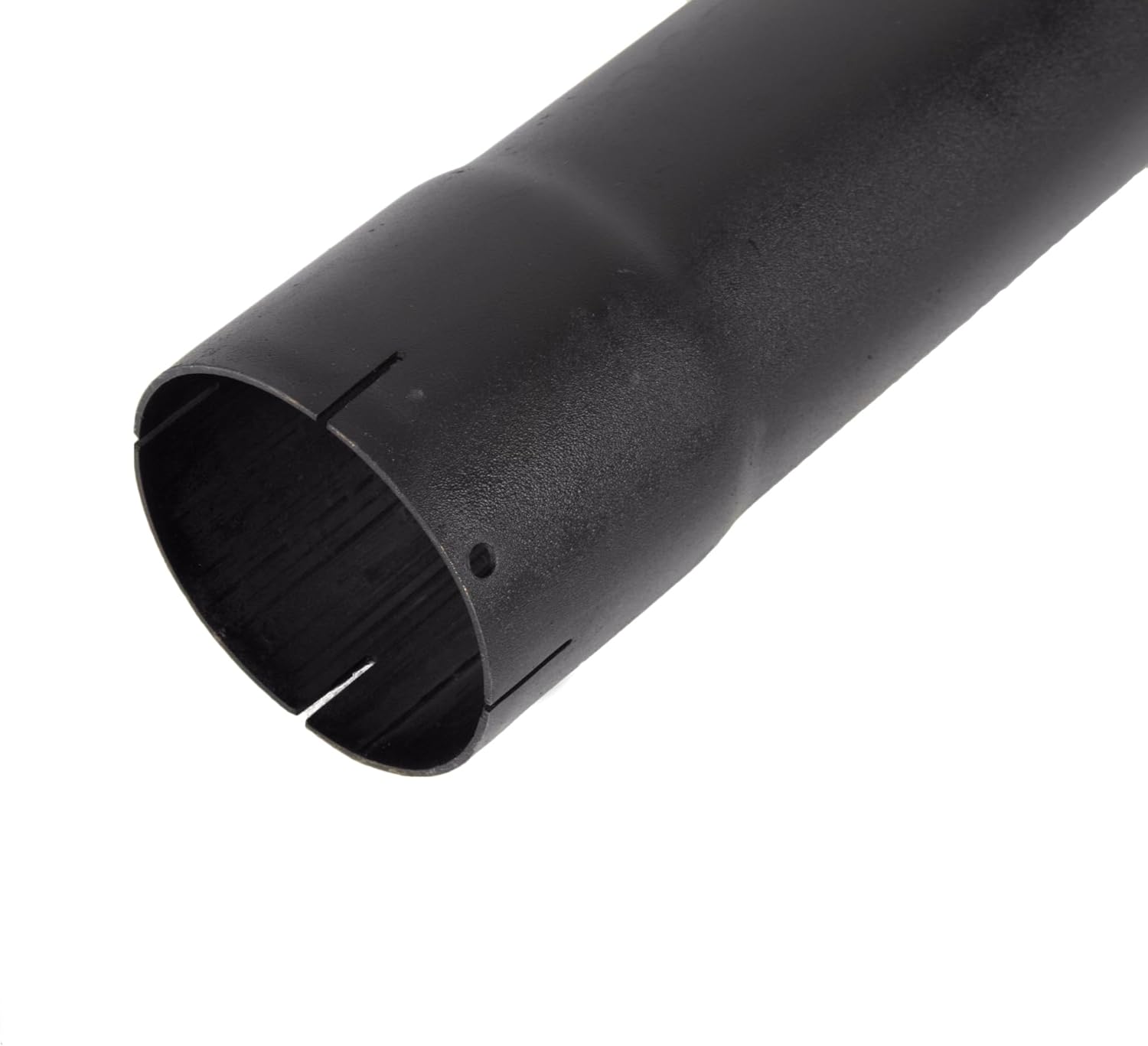 Straight End Pipe Exhaust Stack - 4" x 48" Straight Black UNIVERSAL