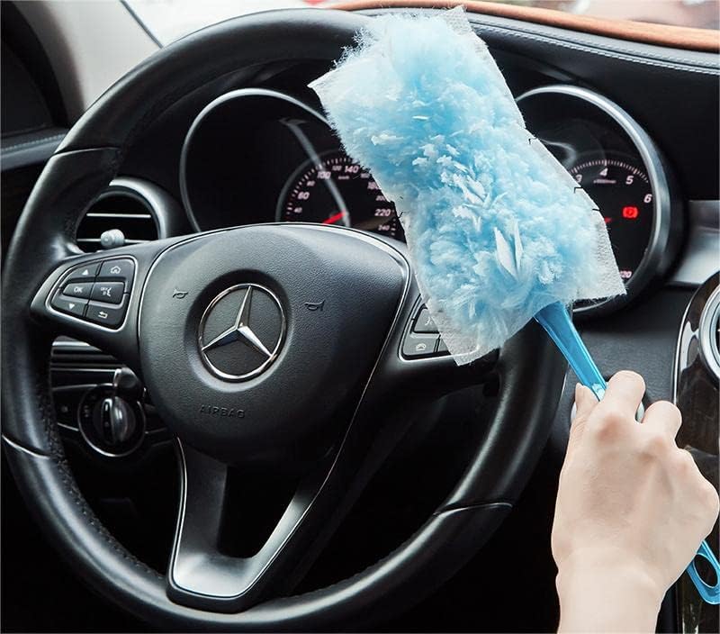 Miniatura 9 de JEBBLAS Recambio de plumero desechable, repuestos de plumero resistente, 20 unidades, recambio de plumeros multisuperficie para limpieza, repuestos