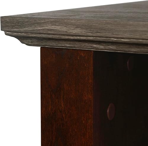 Miniatura 7 de Saint Birch Escritorio ejecutivo Albaugh Brown de 71 pulgadas