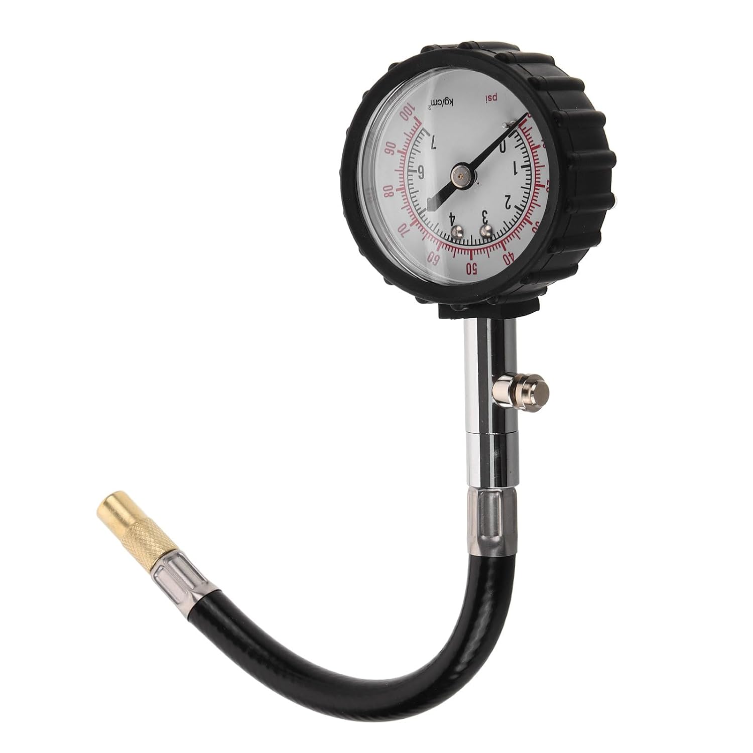 Car Tire Pressure Gauge Analog Dial Tire Gauge Portable Vehicle Tyre Pressure Tester for Automotive Use