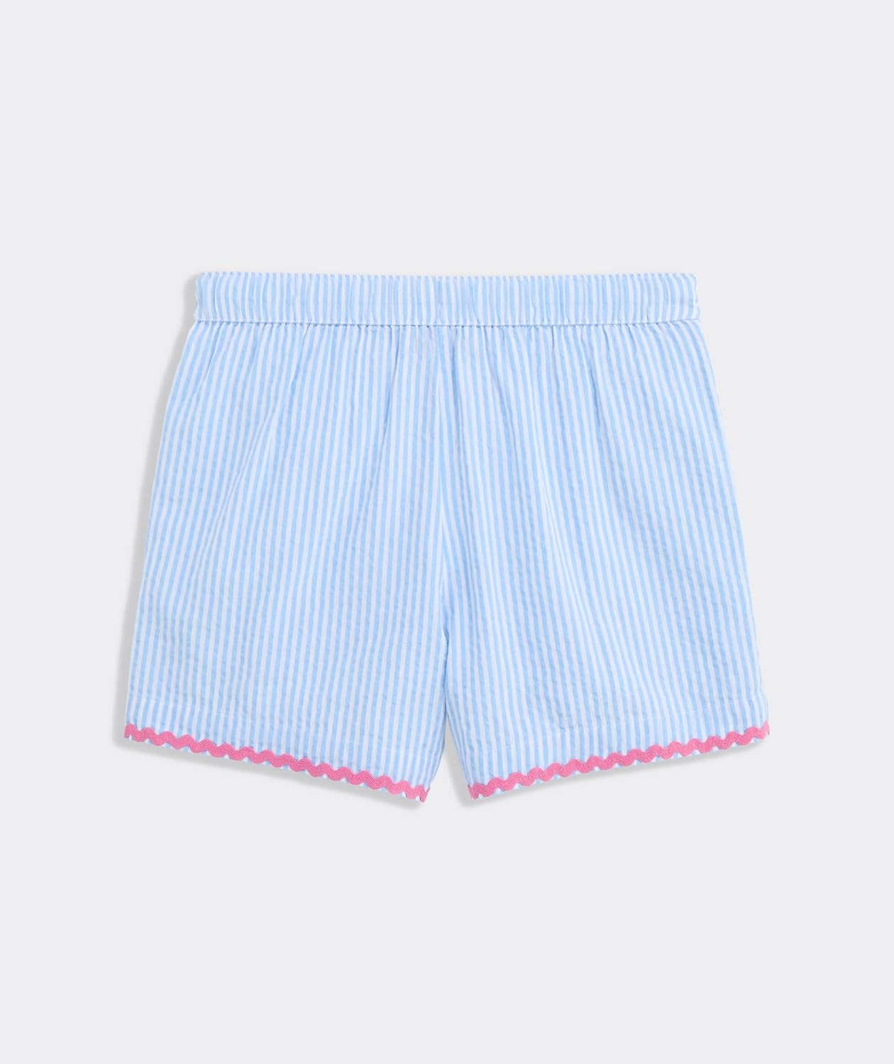 Vineyard Vines Girls' Girls' Coastline Seersucker Shorts