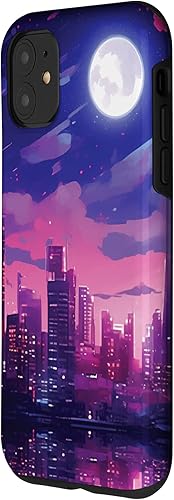 Miniatura 2 de Funda estética Kawaii para iPhone 11 80s 90s Anime & Manga Lofi Vaporwave Kawaii