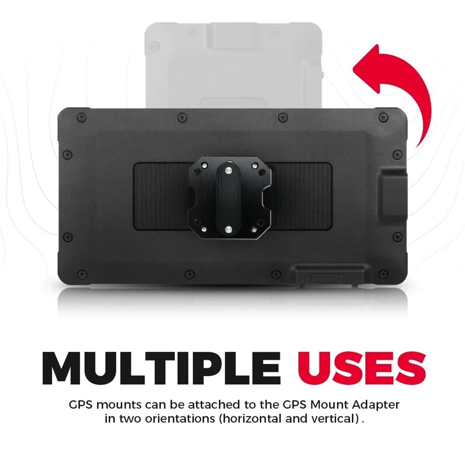 Uchwyt na nawigację motocyklową Uchwyt na nawigację GPS motocyklową Uniwersalny do 22 mm 25 mm 28 mm 32 mm Uchwyt do nawigacji GPS(Riser Type)