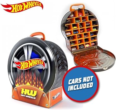 Hot Wheels Araba Saklama Kılıfı - 29 Araç Kapasitesine Kadar Kolay Taşıma Saplı Artırılmış Saklamalı Araba Taşıma Kılıfı