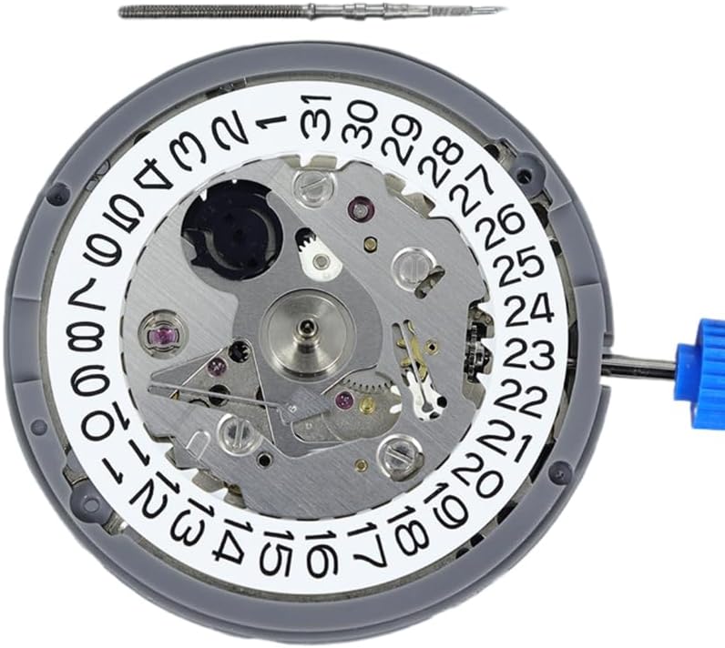 NH35 Automatic Mechanical Watch Movement (with Date Wheel) Free 1PCS Valve Stem Included Replacement Accessory
