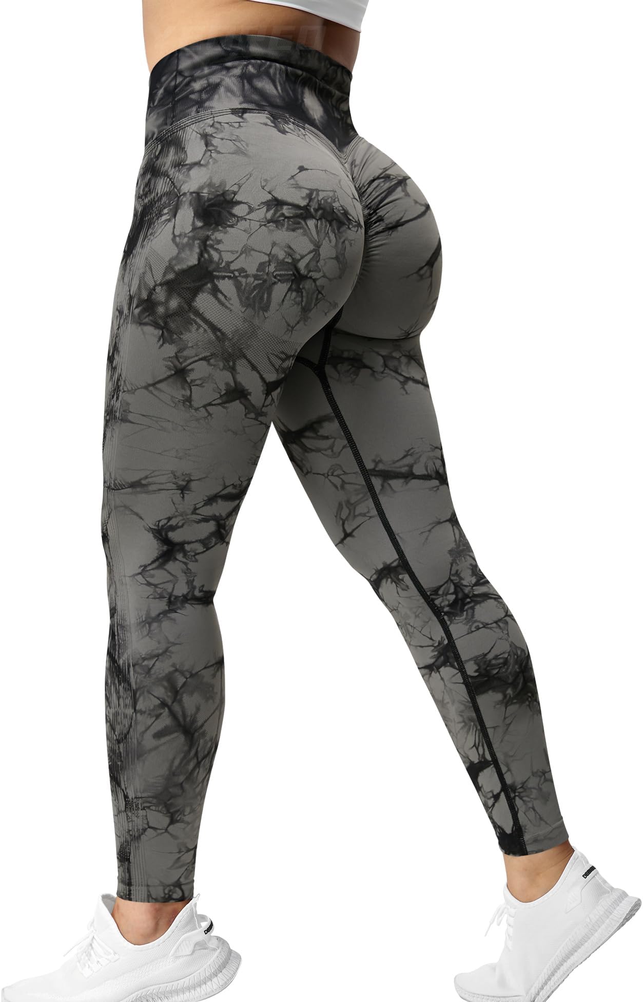YEOREO Scrunch Butt Lift Leggings for Women Workout Yoga Pants Ruched Booty High Waist Seamless Leggings Compression Tights