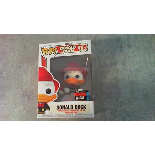 Sale Funko Pop Donald Duck Donald Duck Anniversary Firefighter Exclusive