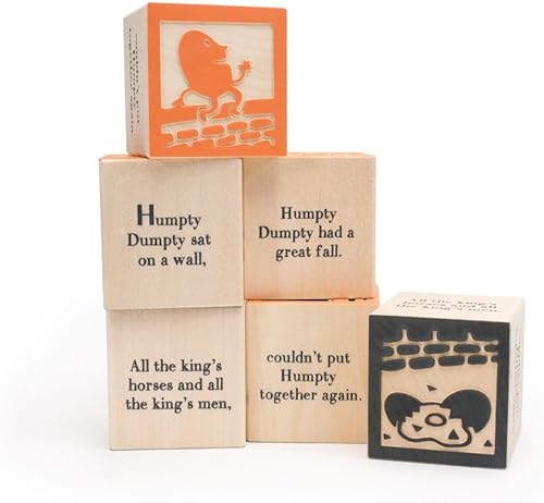 Miniatura 3 de Uncle Goose Bloques de rima para guardería, fabricados en los Estados Unidos