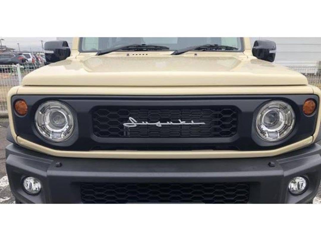送料込み　ジムニーフロントグリル アイボリー Amazon | ジムニーフロントグリル アイボリー | グリル | 車＆バイク