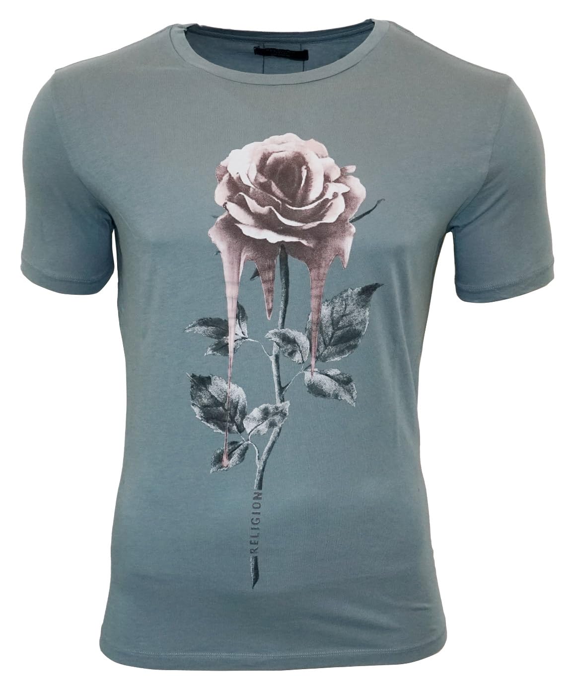 Religion Clothing Dripping Rose - Camiseta para hombre