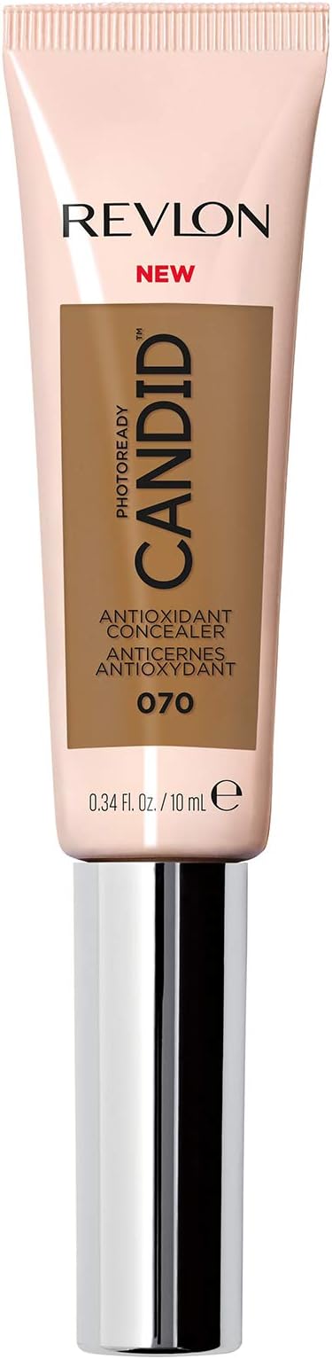 PhotoReady Candid Concealer, with Anti-Pollution, Antioxidant, Anti-Blue Light Ingredients, without Parabens, Pthalates and Fragrances; Nutmeg, 34 Fluid Oz