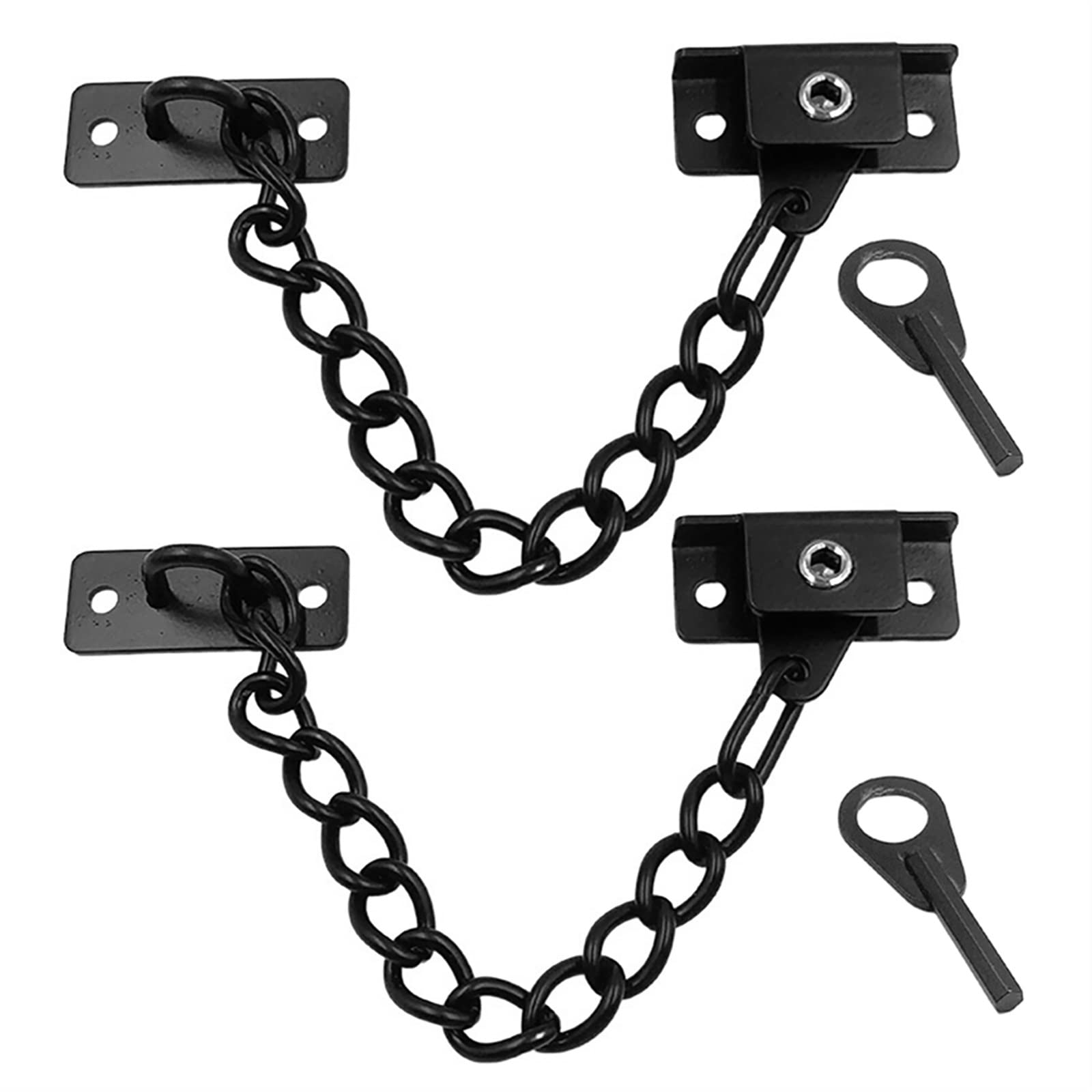 Serrure de chaîne de porte anti-intrusion pour entrée sécurisée
