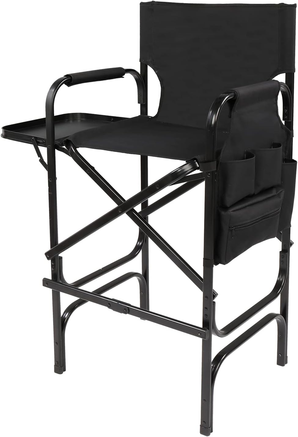 WANLECY Foldable Makeup Artist Chair, Portable Tall Makeup