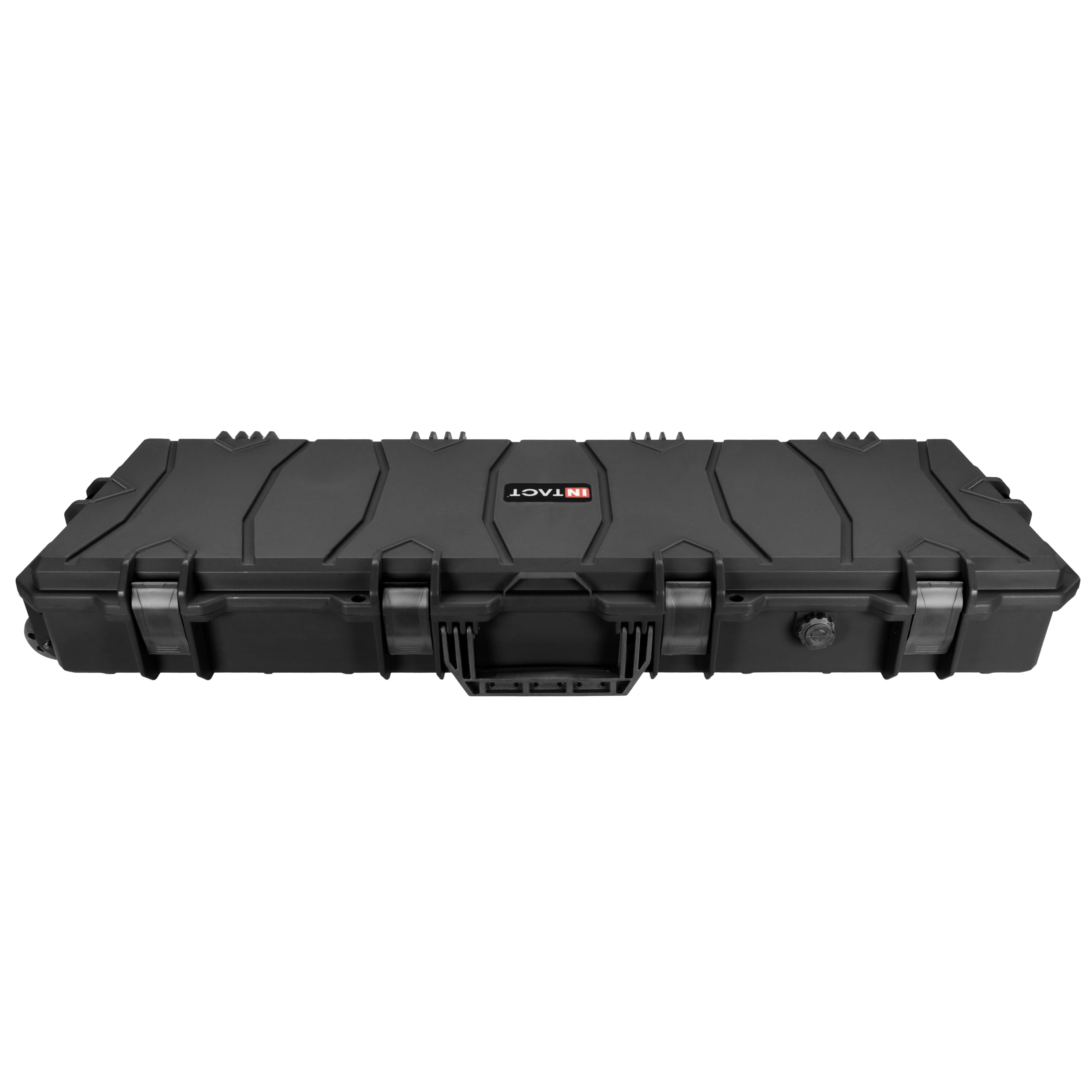 Eylar 39 Inch Intact Series Rolling Hard Rifle Case, Lightweight and Durable Stacker Design with Foam (Black)