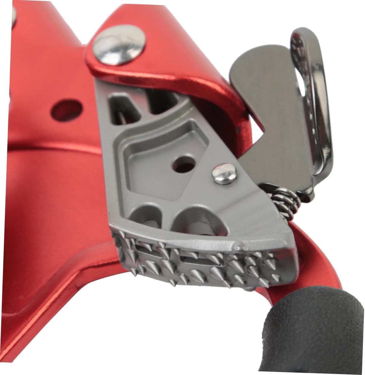 Ergonomic Hand Grasp Climbing Ascender 8-12mm Diameter Rope Mountaineering Accessory