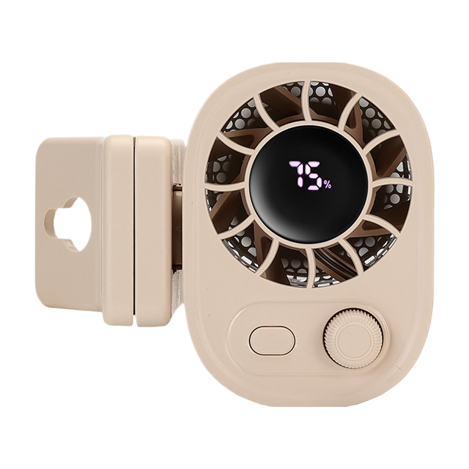 Ventilateur pince voiture rafraîchissant avec solution rotative 360°