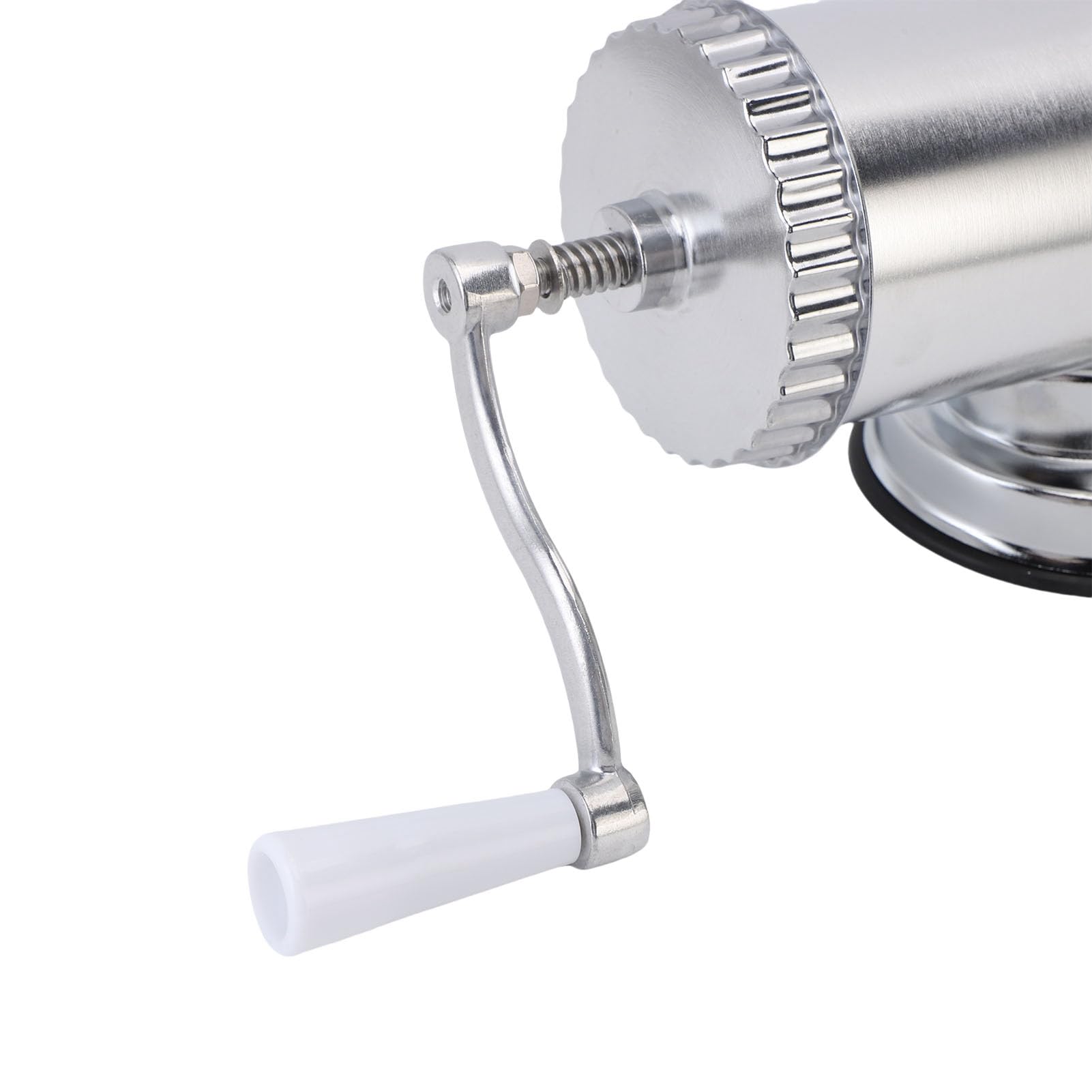 Embutidora Manual de Salchichas, Máquina Llenadora de Carne de Acero Inoxidable con Diseño Compacto y Velocidad de Llenado Ajustable, Picadora de Carne y Máquina para Hacer Salchichas para
