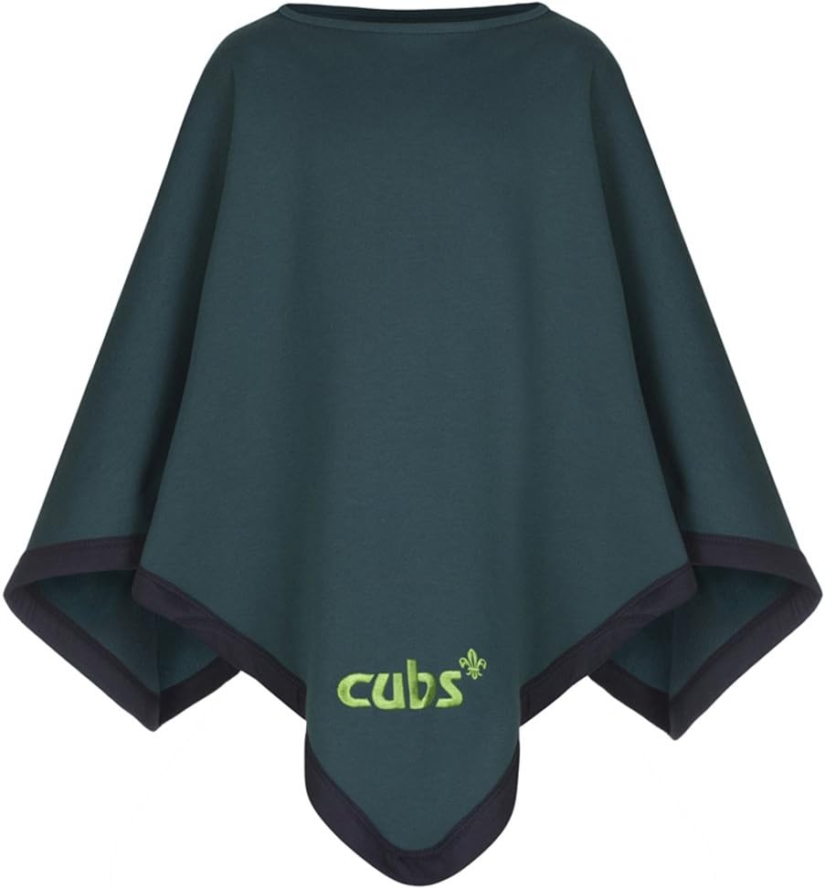 Cub Scout Poncho/Blanket, Approximately 110 x 1110cm, Green