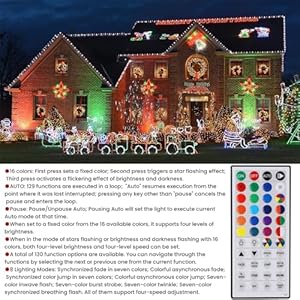 Homelighting66ftchristmasdecorativeminilights200ledrgbchanging8functionalgreenwirefairyhalloweenlightswithremotetimerpluginindooroutdoorxmasweddingpartydecor Urban Country Home Decor Home lighting 66ft christmas decorative mini lights 200 led rgb changing 8 functional green wire fairy halloween lights with remote timer plug in indoor outdoor xmas wedding party decor urban country home decor