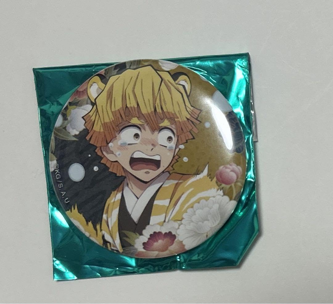 Amazon.co.jp: 鬼滅祭 アニメ参周年記念祭 寅年 我妻善逸 缶