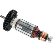 N566881 N418032 Rotary Hammer Armature Assy for Black & Decker D25263K Measures Approximately 6.90 x 3.25 x 3.25 inches