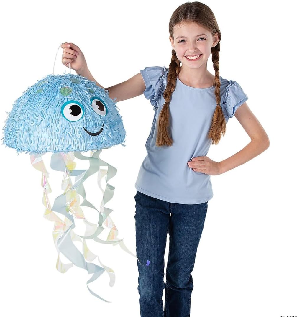 Fun Express UNDER THE SEA OCTAPUS PINATA - Party Decor - VBS Vacation Bible School Supplies/Decor - 1 Piece